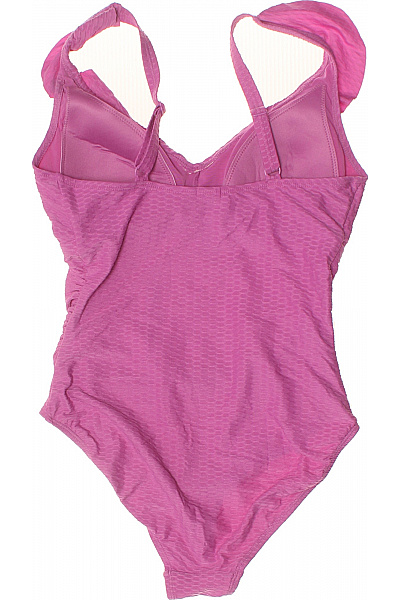 jednodílné plavky růžové s volánky Vel. 38 | Unimoda | obrázek 3