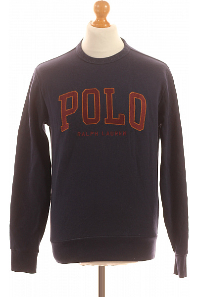 Ralph Lauren pánská mikina s dlouhým rukávem modrá bavlna Vel. S | Ralph Lauren | obrázek 2