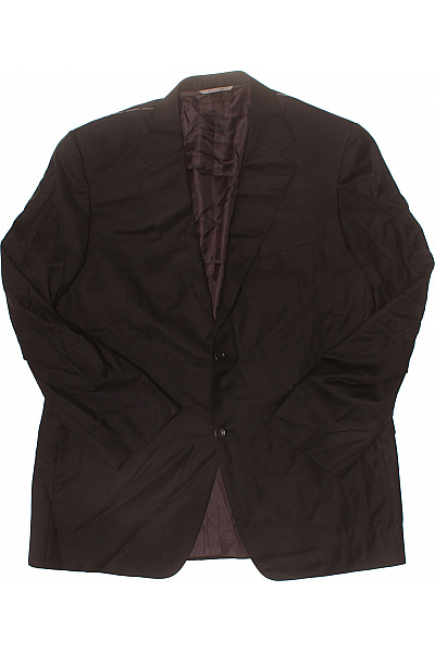 MADE IN ITALY Pánské Oblek Klasický Černé Elegantní Vel. 56 | MADE IN ITALY | obrázek 3