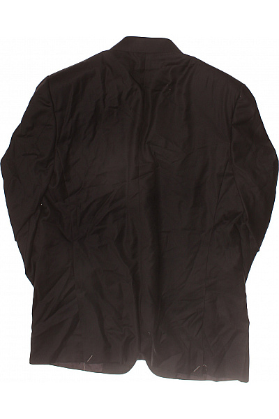 MADE IN ITALY Pánské Oblek Klasický Černé Elegantní Vel. 56 | MADE IN ITALY | obrázek 4