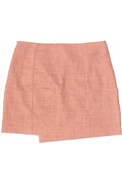 MANGO růžová zavinovací mini sukně s knoflíky Vel. M | MANGO | obrázek 2