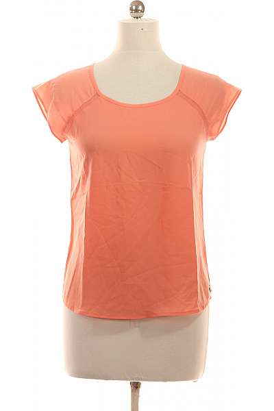 MAISON SCOTCH Dámské tričko s krátkým rukávem oranžové jednobarevné basic Vel. M | MAISON SCOTCH | obrázek 2