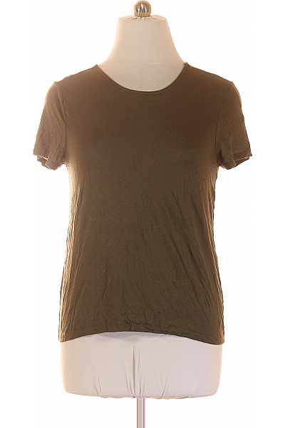 ONLY Dámské tričko krátký rukáv khaki basic Velikost L | ONLY | obrázek 2