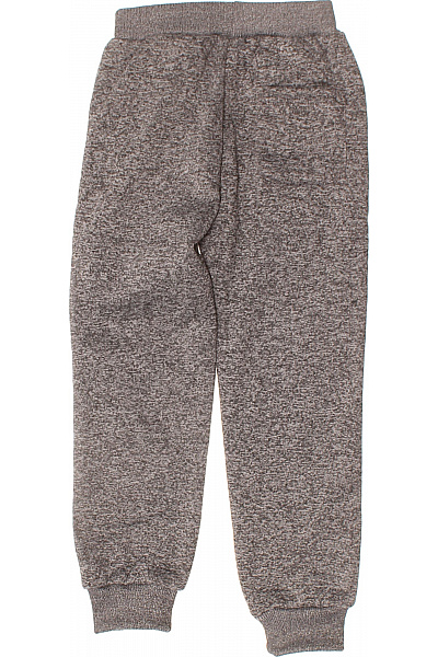 Dětské chlapecké tepláky šedé melírované polyesterové Vel. 6 | Unimoda | obrázek 3
