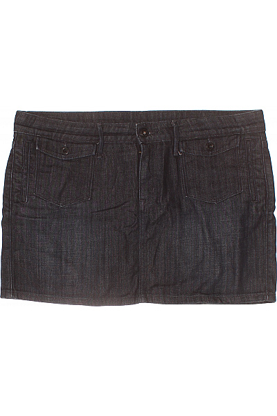 LEVIS dámská džínová mini sukně s kapsami černá Velikost 12/W31 | LEVIS | obrázek 2