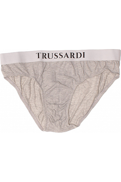 Trussardi pánské bavlněné slipy šedé | Trussardi | obrázek 2