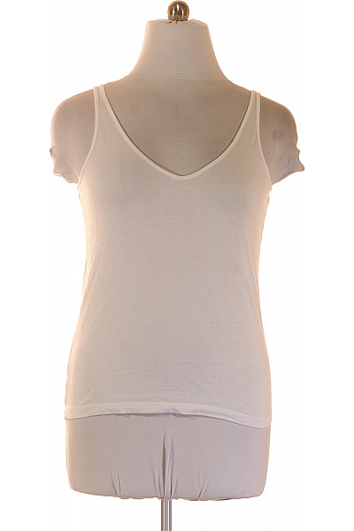dámské bílé tílko bez rukávů basic Vel. S | Unimoda | obrázek 2