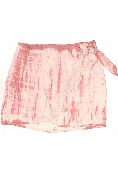 Free People Dámská zavinovací mini sukně s mašlí batikovaná růžová Vel. M | Free People | obrázek 2