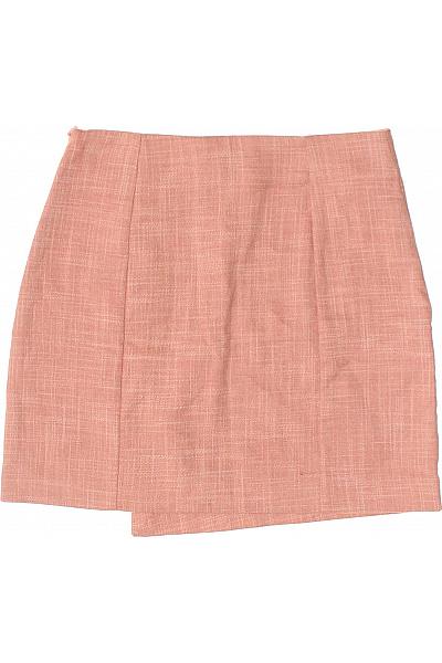 MANGO Růžová zavinovací mini sukně s knoflíky Vel. XS | MANGO | obrázek 3