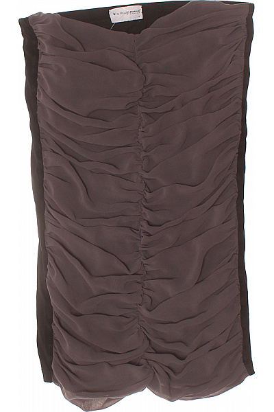 dámská nabíraná sukně midi elegantní večerní průsvitná Velikost M | Unimoda | obrázek 2