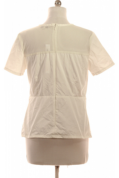 Next Bílá halenka s krátkým rukávem a peplum střihem Vel. 40 | Next | obrázek 2