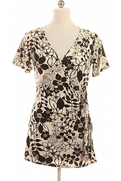 Marks & Spencer Dámská halenka s krátkým rukávem a květinovým potiskem Vel. UK 12 | Marks & Spencer | obrázek 2