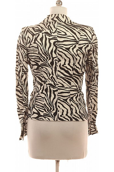 AIRFIELD Dámské sako zebra vzorované elegantní vypasované Velikost 38 | AIRFIELD | obrázek 3