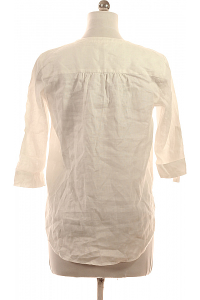 s.OLIVER Dámská lněná halenka s 3/4 rukávem a výstřihem do V Vel. EU 36 | s.OLIVER | obrázek 3