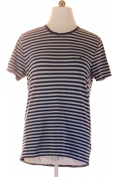 TOMMY HILFIGER pánské pruhované tričko s krátkým rukávem basic Vel. EU XL | TOMMY HILFIGER | obrázek 2