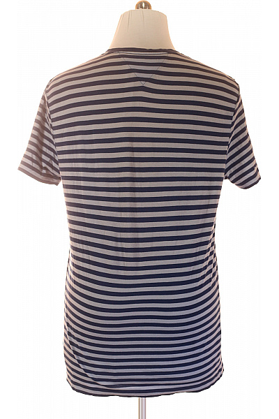 TOMMY HILFIGER pánské pruhované tričko s krátkým rukávem basic Vel. EU XL | TOMMY HILFIGER | obrázek 3