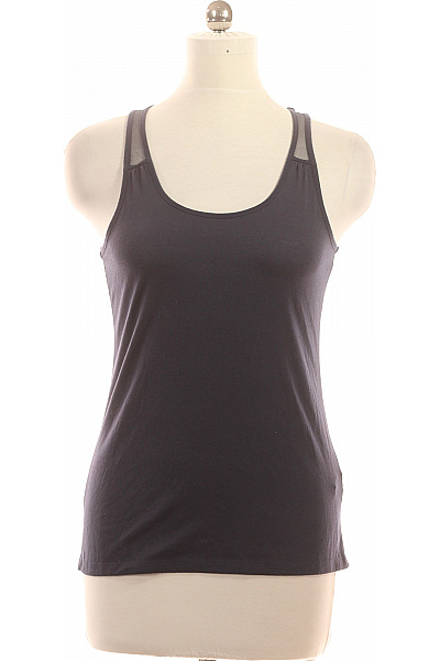 OVS Dámské Tílko Bez Rukávů Jednobarevné Fitness Vel. M