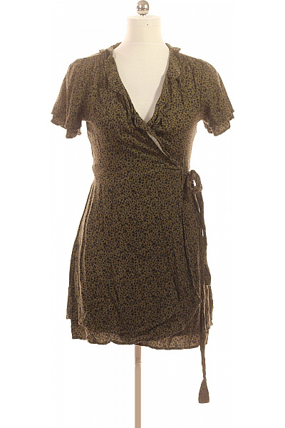 SUPERDRY Zavinovací šaty krátké zelené se zvířecím vzorem Vel. EU 38 | SUPERDRY | obrázek 2