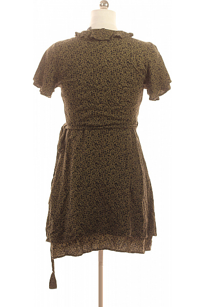 SUPERDRY Zavinovací šaty krátké zelené se zvířecím vzorem Vel. EU 38 | SUPERDRY | obrázek 3