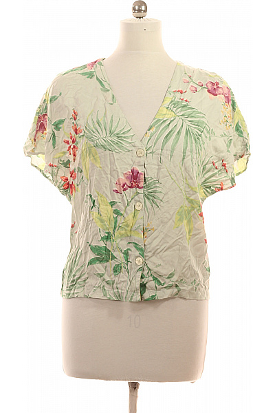 Oysho Dámská košile s krátkým rukávem a květinovým potiskem Vel. S | Oysho | obrázek 2