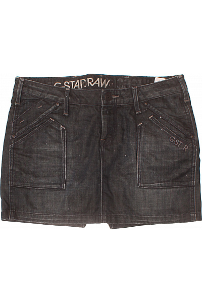 G-Star dámská džínové mini sukně s kapsami cargo tmavě modré Vel. 27 | G-Star | obrázek 2