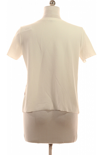 ZARA Dámské tričko s krátkým rukávem a potiskem paisley Vel. M | ZARA | obrázek 3