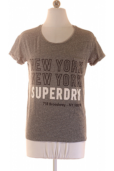 SUPERDRY Dámské tričko s krátkým rukávem a potiskem Vel. xs | SUPERDRY | obrázek 2