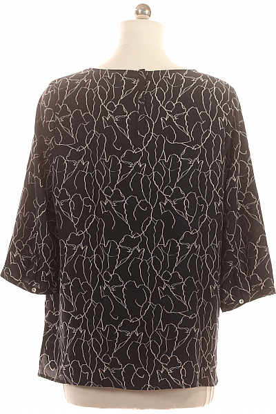 someday Dámská halenka s krátkým rukávem a potiskem černobílá Velikost 38 | someday | obrázek 3