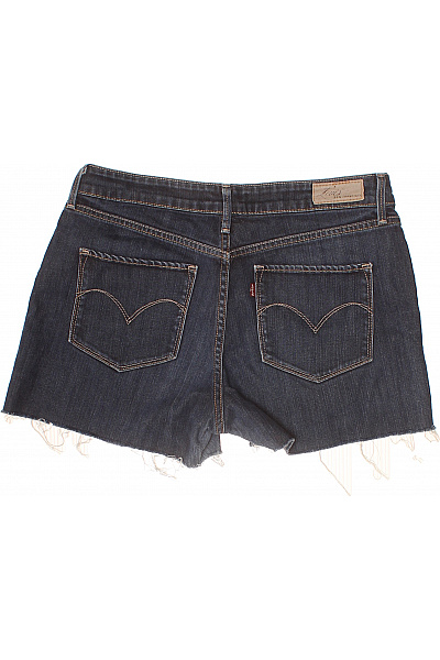 LEVIS Dámské džínové kraťasy modré s kapsami ležérní krátké Velikost 31 | LEVIS | obrázek 3