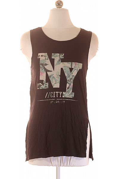 ONLY Dámské tričko bez rukávů s potiskem NY Brooklyn Vel. s | ONLY | obrázek 2