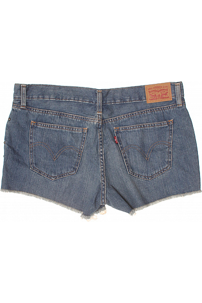 LEVIS Dámské džínové kraťasy krátké s kapsami ležérní modré Velikost 31 | LEVIS | obrázek 3