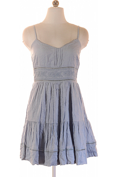 NAF NAF Šaty Na Ramínka Letní Krajkové Boho Vel. 34