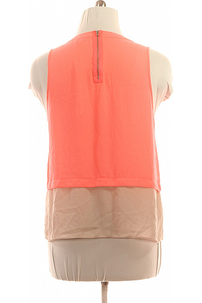 River Island Dámské halenky bez rukávů oranžové polyesterové letní Velikost 44 | River Island | obrázek 3