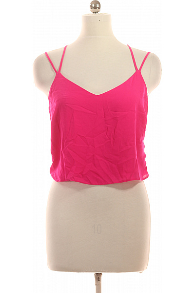New look Dámská růžová halenka bez rukávů s výstřihem do V Vel. EU 40 | New look | obrázek 2