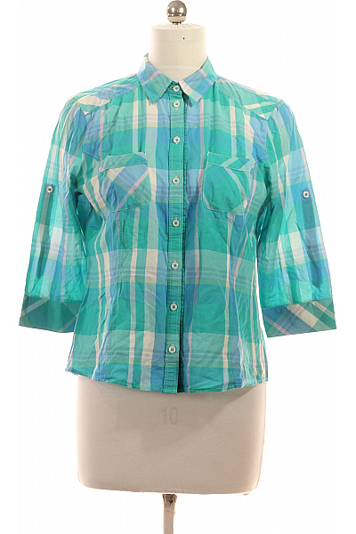 BONITA Dámská kostkovaná košile s krátkým rukávem Velikost 38 | BONITA | obrázek 2