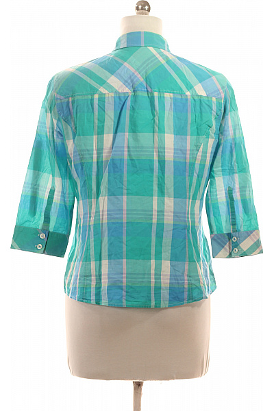 BONITA Dámská kostkovaná košile s krátkým rukávem Velikost 38 | BONITA | obrázek 3