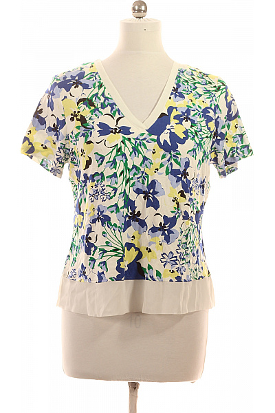 Marks & Spencer Dámská halenka s krátkým rukávem a květinovým potiskem Velikost 42 | Marks & Spencer | obrázek 2