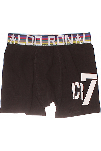 Cristiano Ronaldo Chlapecké Boxerky CR7 černé Bavlněné Velikost EU 10/12