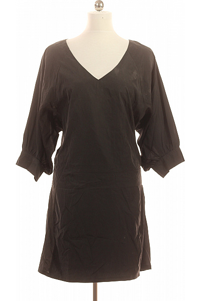 OBJECT Dámské šaty Krátký Rukáv černé Volnočasové Velikost 42