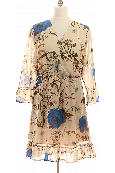 OBJECT Dámské šaty s dlouhým rukávem květované zavinovací Velikost 42 | OBJECT | obrázek 2