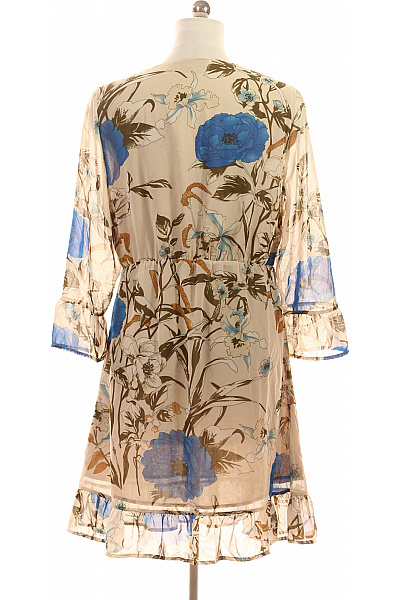 OBJECT Dámské šaty s dlouhým rukávem květované zavinovací Velikost 42 | OBJECT | obrázek 3