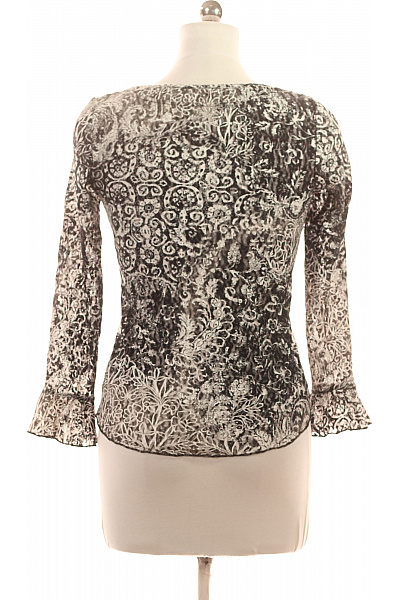 Marks & Spencer Dámská košile s dlouhým rukávem vzorovaná elegantní průhledná Velikost 10 | Marks & Spencer | obrázek 3