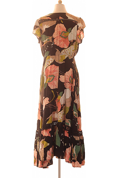 APRICOT Dámské květované šaty midi boho volné letní Velikost EU XL | APRICOT | obrázek 3