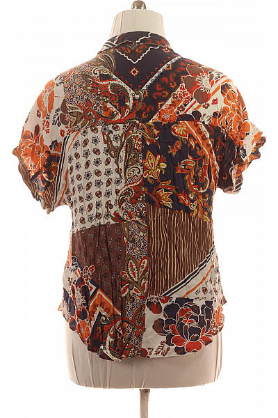 Next Dámská halenka s krátkým rukávem a potiskem boho Vel. 48 | Next | obrázek 3