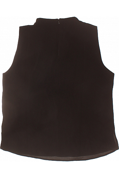 ONLY Dámská černá halenka bez rukávů elegantní na zip Vel. 38 | ONLY | obrázek 3