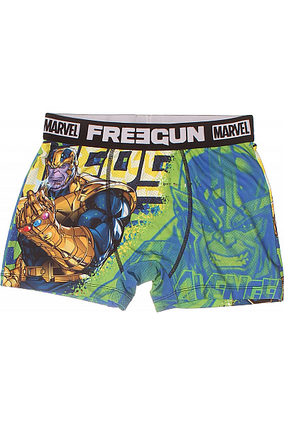 MARVEL pánské boxerky Thanos Avengers zelené Velikost EU S | MARVEL | obrázek 2