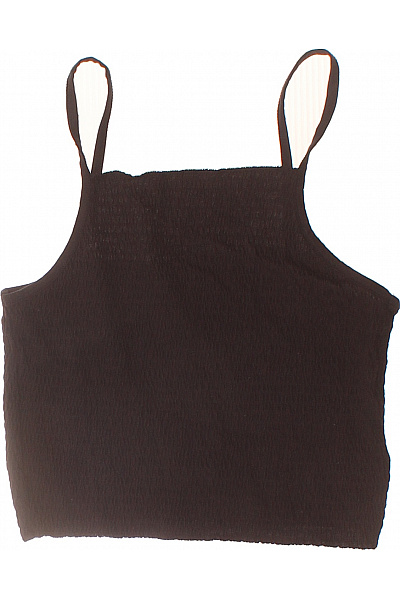 ZARA dámské černé tílko bez rukávů crop top Vel. S | ZARA | obrázek 2