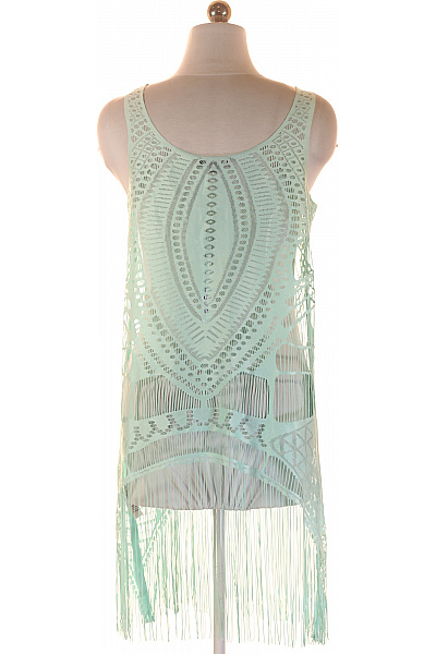 New look dámská halenka bez rukávů krajková boho letní Vel. S | New look | obrázek 3