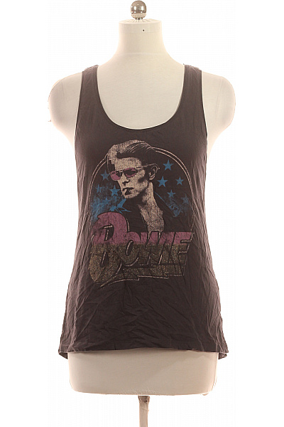 ONLY Dámské tílko s potiskem Bowie Velikost EU M | ONLY | obrázek 2