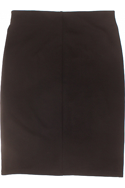 gina tricot Dámská pouzdrová sukně ke kolenům černá polyesterová elegantní business Vel. S | gina tricot | obrázek 3